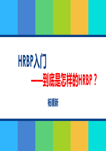 HRBP入门-到底是怎样的HRBP