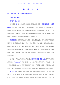 搅拌站可行性报告(正式)