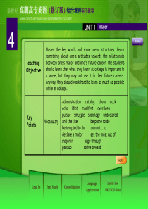 Unit1新世纪高职高专英语第四册电子教案