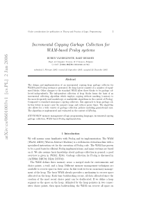 Under consideration for publication in Theory and 