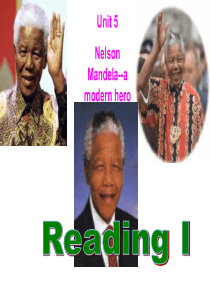 新课标人教版必修一Book1 Unit5 Reading