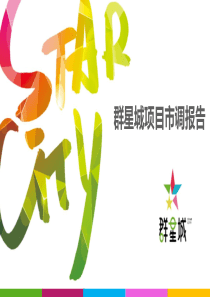 群星城市调报告
