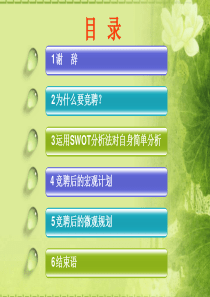 业务主管竞聘演讲