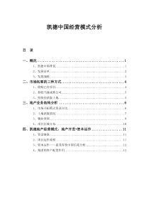凯德中国经营模式分析报告_17页