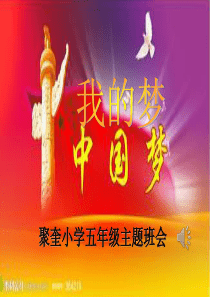 中国梦、我的梦主题班会--PPT[1]