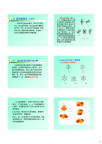 第二章-晶体场理论