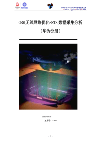 GSM无线网络优化流程华为寻呼成功率分析