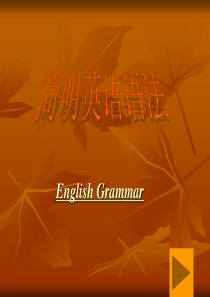 初中英语语法讲解PPT课件
