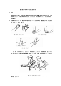 肱骨干骨折康复训练