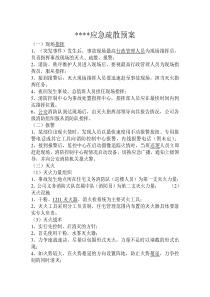 足疗应急疏散
