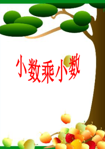 人教版小学数学五年级(上)2、《小数乘小数》