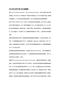 各种串口SPI&UART&I2C&CAN&RS232等等