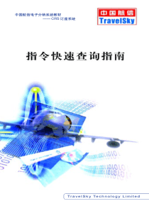 民航订座系统：指令快速查询指南