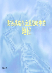 财务战略在企业战略中的地位
