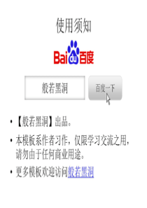 清新漂亮PPT图表by般若黑洞
