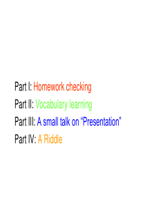 新概念英语第三册第五课上
