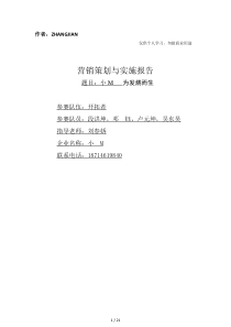 小米手机营销策划方案22页]