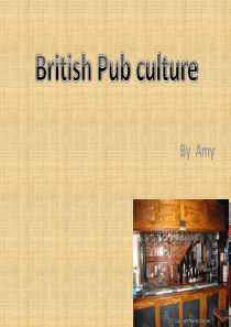 英国酒吧文化