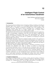 Intelligent Flight Control  of an Autonomous Quadr