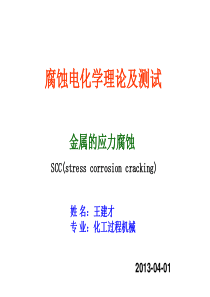 应力腐蚀