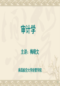 2016审计学课件