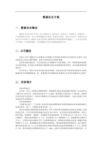 数据安全方案