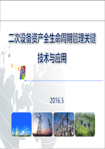 二次设备资产全生命周期管理关键技术与应用