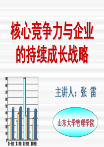 核心竞争力与企业 的持续成长战略
