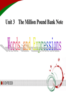 高一英语必修三unit3单词语言点