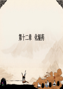 第十二章  化湿药7290