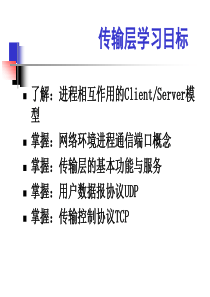 计算机网络-传输层
