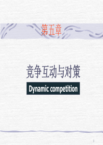 竞争互动与对策(1)