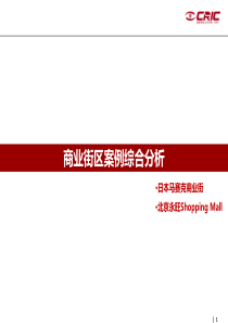 商业街区案例综合分析