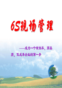 6S现场管理(内训)鲍艳