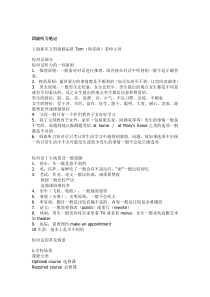 上海新东方四级听力笔记