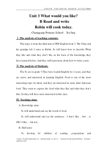 Unit-3-what-would-you-like-单元精品教案(英文)