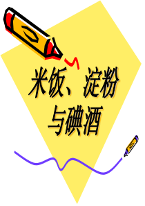 米饭、淀粉、碘酒的变化