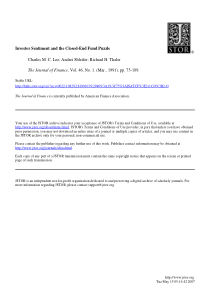 Investor-Sentiment-and-the-Closed-End-Fund-Puzzle