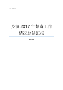 乡镇2017年禁毒工作情况总结汇报
