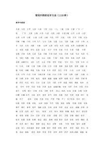 常用中药材名字大全共计1118种