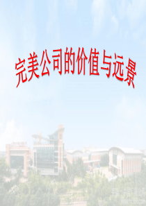 完美的价值与远景2017