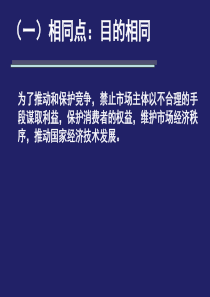 经济法反不正当竞争法