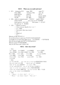 (完整)上海牛津英语4B知识点-推荐文档
