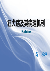 狂犬病及其病理机制