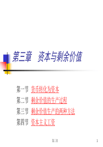 第3章资本与剩余价值