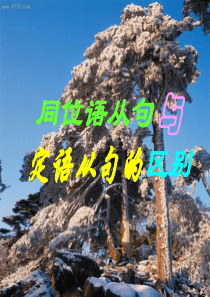 同位语从句和定语从句的区别