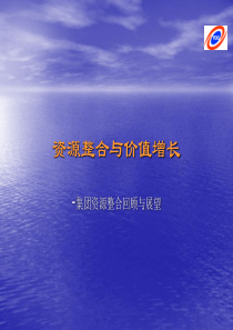 资源整合与价值增长