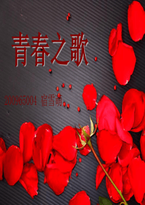 青春之歌-PPT课件-通用