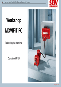 SEW-MOVIFIT培训_Workshop_FC-Technology_Transparent_E