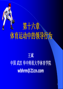 643-第十六章体育运动中的领导行为